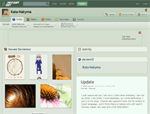 Tablet Screenshot of kata-nakyma.deviantart.com