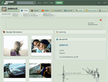 Tablet Screenshot of palancut.deviantart.com