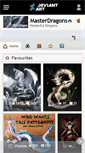 Mobile Screenshot of masterdragons.deviantart.com