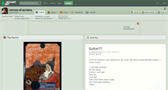 Desktop Screenshot of nemea-of-acriana.deviantart.com