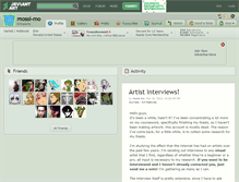 Tablet Screenshot of mossi-mo.deviantart.com
