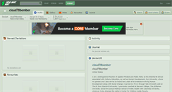 Desktop Screenshot of cloud78bomber.deviantart.com