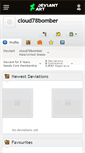Mobile Screenshot of cloud78bomber.deviantart.com
