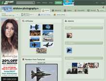 Tablet Screenshot of airshow-photography.deviantart.com