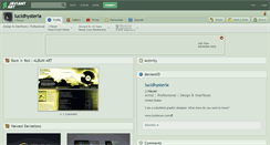 Desktop Screenshot of lucidhysteria.deviantart.com