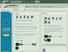Tablet Screenshot of just-bitten.deviantart.com