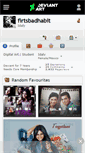 Mobile Screenshot of firtsbadhabit.deviantart.com