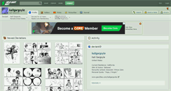 Desktop Screenshot of kaligargoyle.deviantart.com