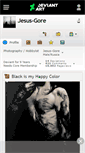 Mobile Screenshot of jesus-gore.deviantart.com