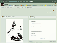 Tablet Screenshot of essers.deviantart.com