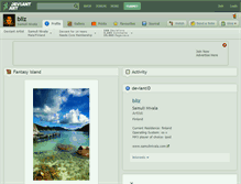 Tablet Screenshot of bliz.deviantart.com
