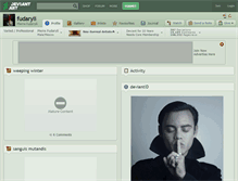 Tablet Screenshot of fudaryli.deviantart.com
