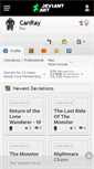 Mobile Screenshot of canray.deviantart.com