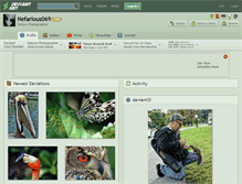Tablet Screenshot of nefarious069.deviantart.com