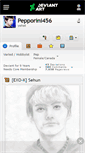 Mobile Screenshot of pepporini456.deviantart.com