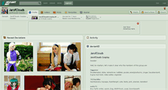Desktop Screenshot of jarofclouds.deviantart.com