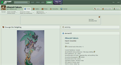 Desktop Screenshot of mikazuki-sakura.deviantart.com
