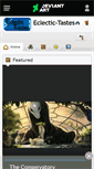 Mobile Screenshot of eclectic-tastes.deviantart.com