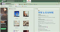 Desktop Screenshot of castlefaire.deviantart.com