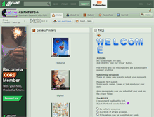 Tablet Screenshot of castlefaire.deviantart.com