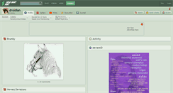 Desktop Screenshot of druidian.deviantart.com
