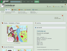 Tablet Screenshot of cambodja-san.deviantart.com