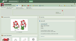 Desktop Screenshot of neutralearth.deviantart.com