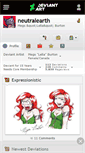 Mobile Screenshot of neutralearth.deviantart.com