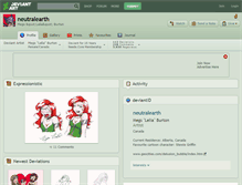 Tablet Screenshot of neutralearth.deviantart.com