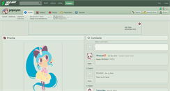 Desktop Screenshot of popoyon.deviantart.com