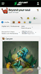 Mobile Screenshot of beyond-your-soul.deviantart.com
