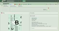 Desktop Screenshot of dixonandrew.deviantart.com