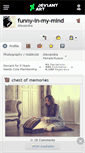 Mobile Screenshot of funny-in-my-mind.deviantart.com