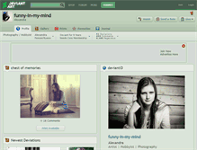 Tablet Screenshot of funny-in-my-mind.deviantart.com