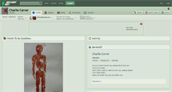 Desktop Screenshot of charlie-carver.deviantart.com