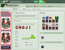 Tablet Screenshot of akimichi-clan.deviantart.com