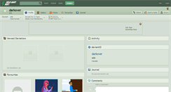 Desktop Screenshot of darkover.deviantart.com
