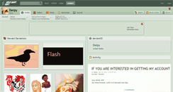 Desktop Screenshot of derpy.deviantart.com