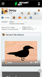 Mobile Screenshot of derpy.deviantart.com