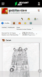 Mobile Screenshot of godzillas-slave.deviantart.com