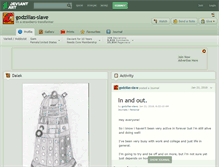 Tablet Screenshot of godzillas-slave.deviantart.com