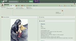Desktop Screenshot of misslizz.deviantart.com