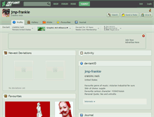 Tablet Screenshot of jmp-frankie.deviantart.com
