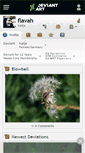 Mobile Screenshot of flavah.deviantart.com
