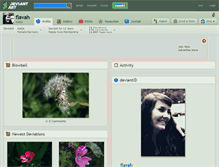 Tablet Screenshot of flavah.deviantart.com
