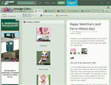 Tablet Screenshot of amouge-club.deviantart.com