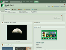 Tablet Screenshot of deneb-cygni.deviantart.com