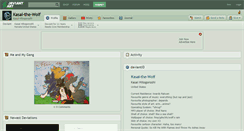 Desktop Screenshot of kasai-the-wolf.deviantart.com