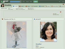 Tablet Screenshot of ginesthoi.deviantart.com