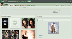 Desktop Screenshot of elehzya.deviantart.com